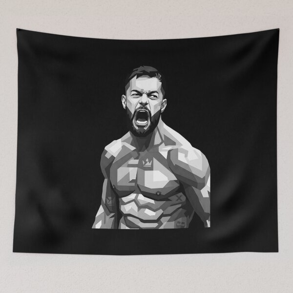 Item preview, Finn Balor Grayscale  designed and sold by Japanese art.