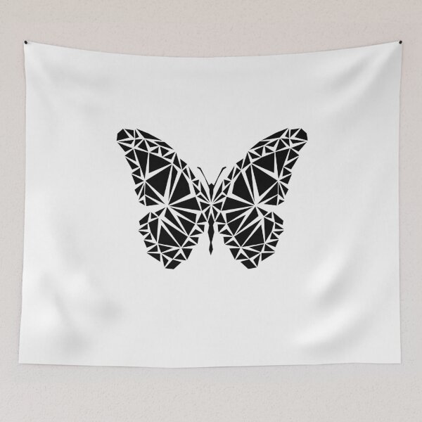 Item preview, Black Geometric Butterfly designed and sold by Espyr.Art.