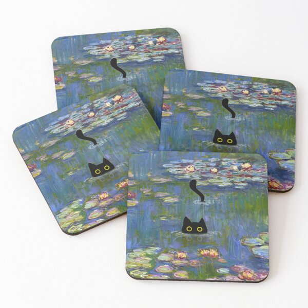 Item preview, cat monet designed and sold by PurrfectHome.