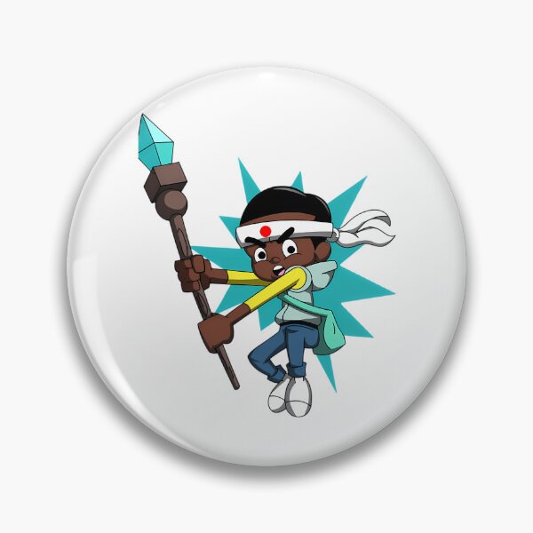 Item preview, Crystal Staff Warrior Boy Jump designed and sold by Valen24.