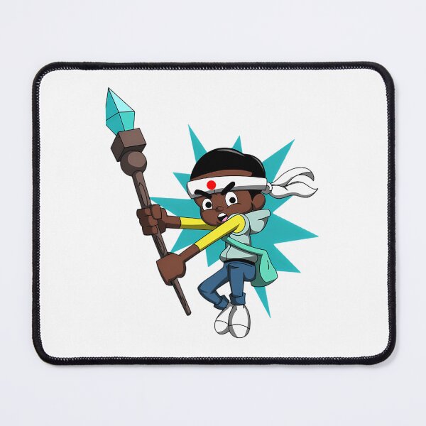 Item preview, Crystal Staff Warrior Boy Jump designed and sold by Valen24.