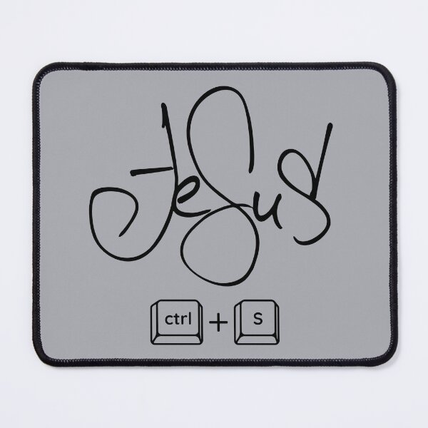 Item preview, Jesus Ctrl S Funny Christian T-Shirt | Jesus Saves Tee | Funny Faith Shirt | Christian Computer Humor | Tech Geek Religious Gift Tee designed and sold by ZenfiniteDesign.