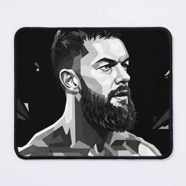 Artikelvorschau, Finn Balor Graustufen entworfen und verkauft von Japanese art.