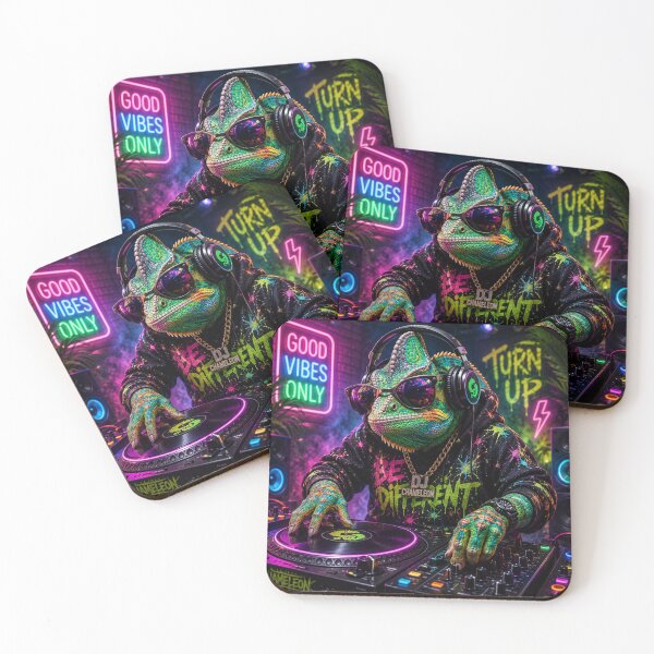 Item preview, DJ Chameleon designed and sold by Pond21.