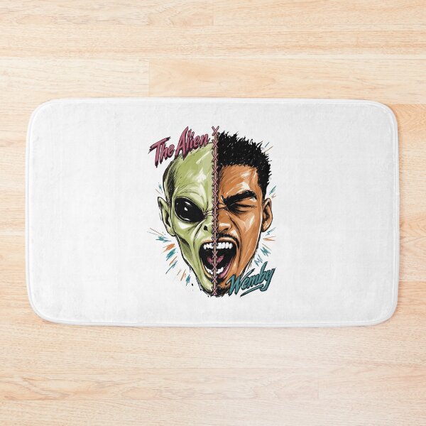 Item preview, The Alien x Wemby Funny Sci-Fi Crossover Graphic designed and sold by DarylPope.