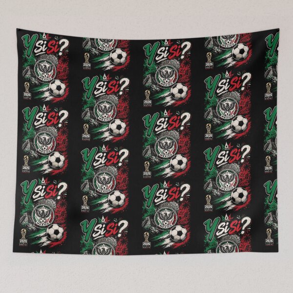 Item preview, Y Si Si Mexico Mexican Culture Meme Soccer Fan Football Supporter designed and sold by DarylPope.