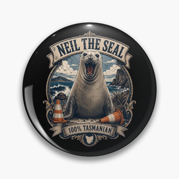 Item preview, Neil The Seal designed and sold by QliumoPery.
