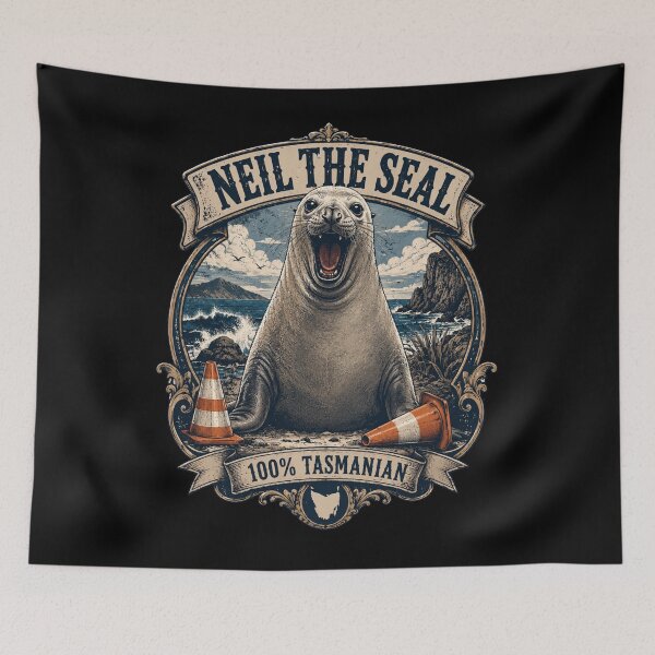 Item preview, Neil The Seal designed and sold by QliumoPery.