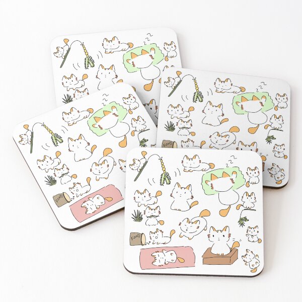 Item preview, Cat doodles  designed and sold by Flare-shiningray.