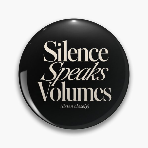 Item preview, Silence Speaks designed and sold by GrooveAndGlow.