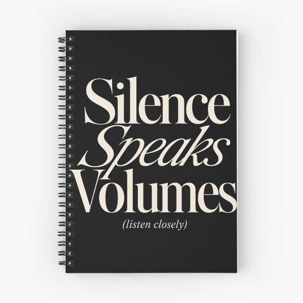 Item preview, Silence Speaks designed and sold by GrooveAndGlow.