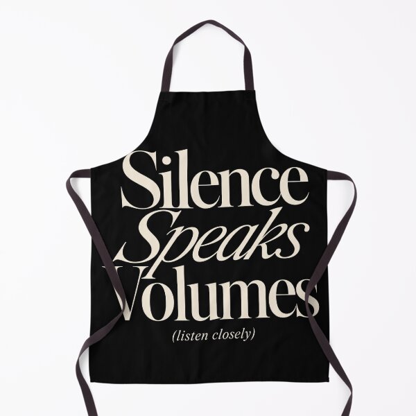 Item preview, Silence Speaks designed and sold by GrooveAndGlow.