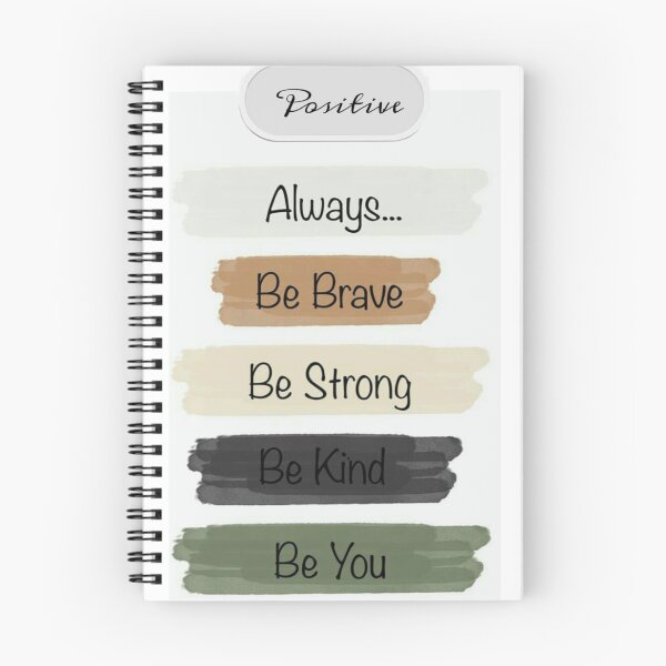 Item preview, Always Be Brave Strong Kind You designed and sold by NNCollection.