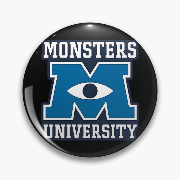 Item preview, blue logo decal monster inc designed and sold by diannamante.