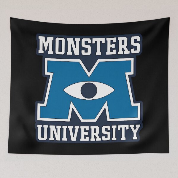 Item preview, blue logo decal monster inc designed and sold by diannamante.