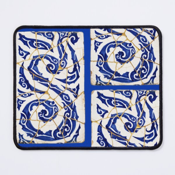 Item preview, Kintsugi Spiral Ceramic Pattern designed and sold by JFOdesign.