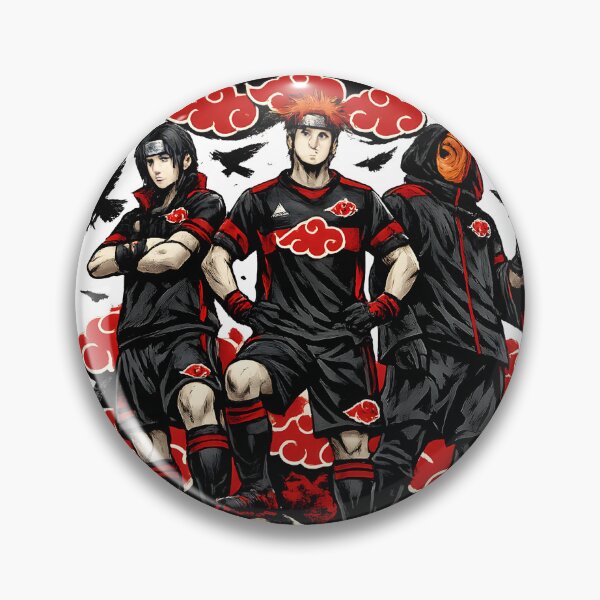 Item preview, Dark Rogue Football Club - Red Cloud Anime Villain Soccer Art designed and sold by MugenAnime.