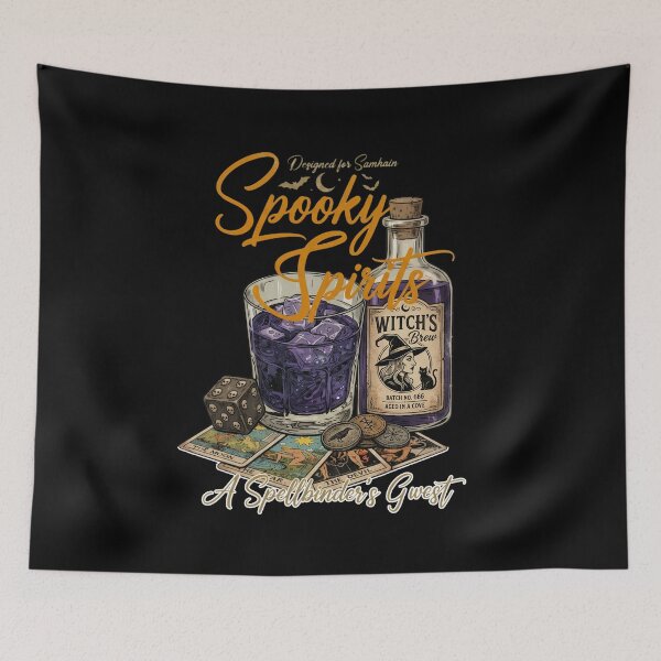 Item preview, Spooky Spirits Witchs Brew Samhain Tarot Card Halloween designed and sold by justyna-s28.