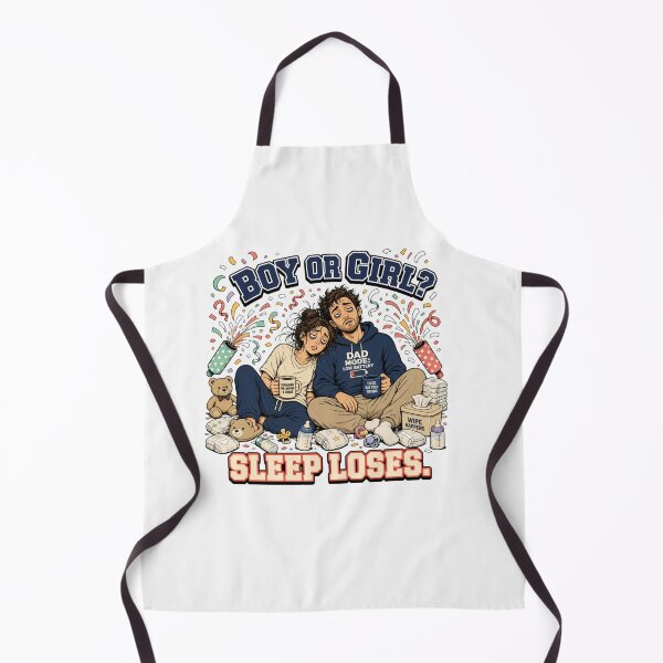 Item preview, Boy or Girl? Sleep Loses Funny Gender Reveal Parents designed and sold by freshwear design.
