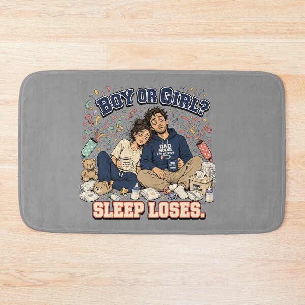 Item preview, Boy or Girl? Sleep Loses Funny Gender Reveal Parents  designed and sold by freshwear design.