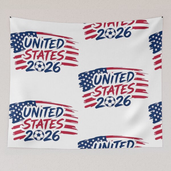 Item preview, America Kicks Different – Vintage USA Soccer Eagle Retro Sports Poster designed and sold by Bizertart.