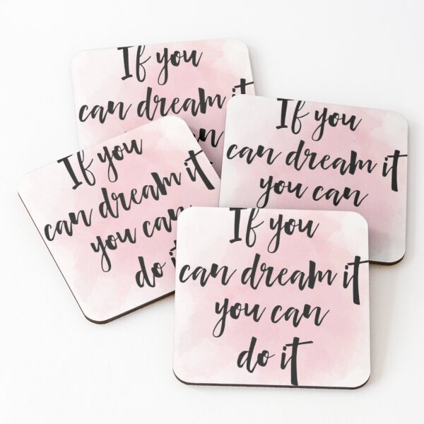 Item preview, If You Can Dream It You Can Do It designed and sold by NNCollection.