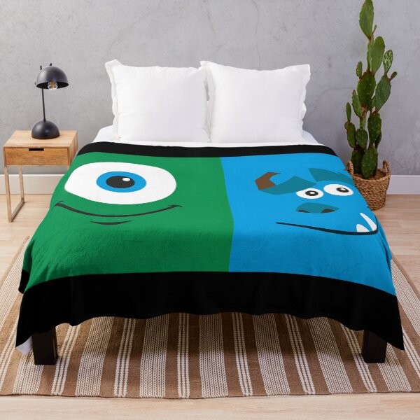 Item preview, green and blue funny monster designed and sold by diannamante.