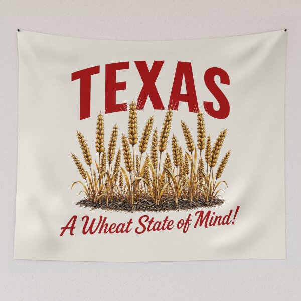 Item preview, Texas Wheat State of Mind designed and sold by The-Drip-Studio.