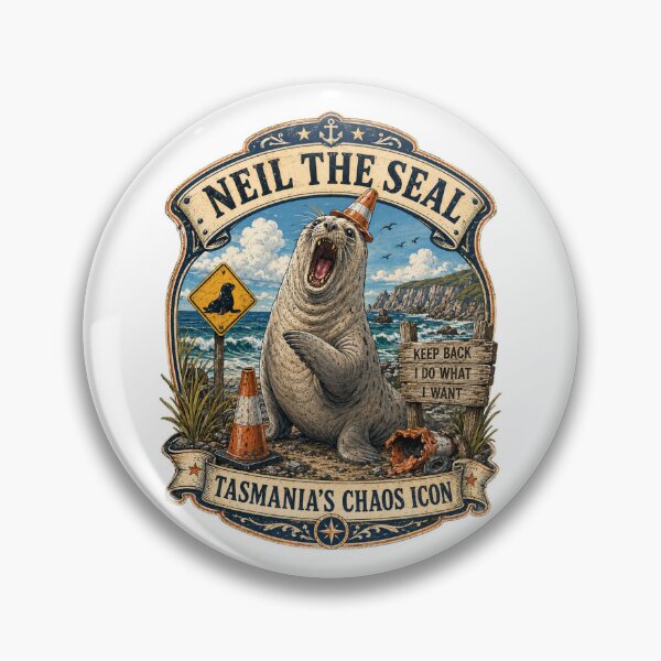 Item preview, Neil The Seal designed and sold by QliumoPery.