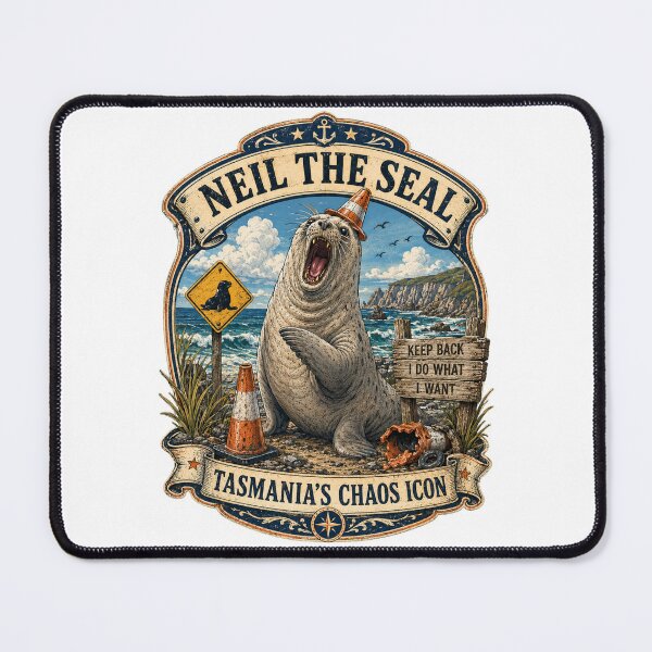 Item preview, Neil The Seal designed and sold by QliumoPery.