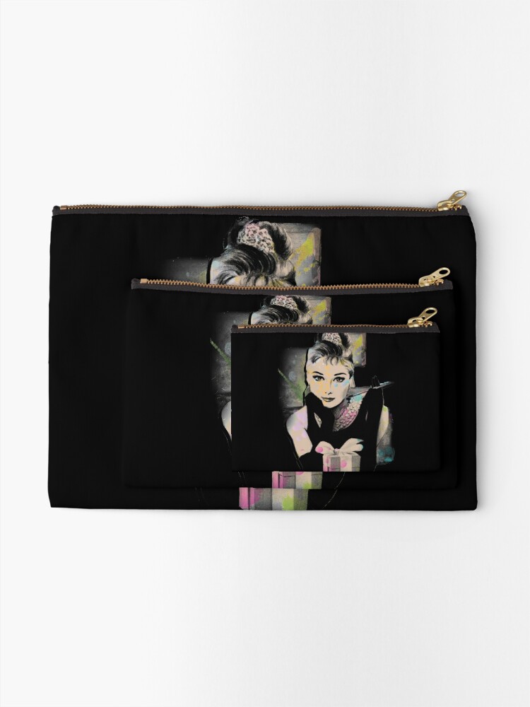 Audrey Hepburn Zipper Pouch for Sale by Adicto