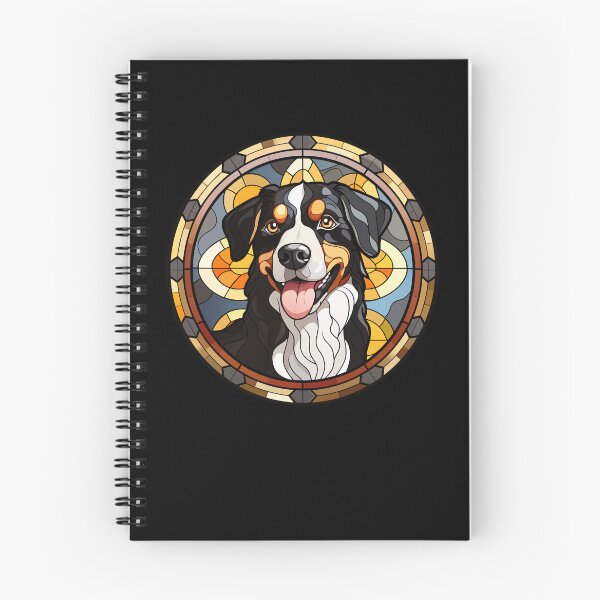 Item preview, Appenzeller Sennenhund Stained Glass Leadlight Artistic Design Mom Dad designed and sold by rafaeltto.
