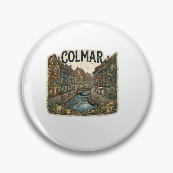 Item preview, Colmar France Canal Village Travel Sticker designed and sold by Imaginarium of Chaos falcon88 .