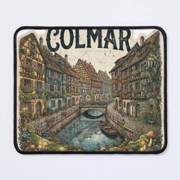 Item preview, Colmar France Canal Village Travel Sticker designed and sold by Imaginarium of Chaos falcon88 .