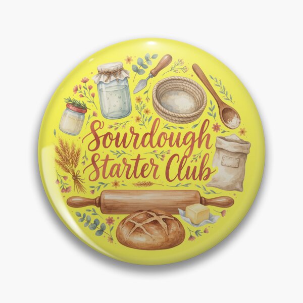 Item preview, Sourdough Starter Club designed and sold by Pixel-Lair.