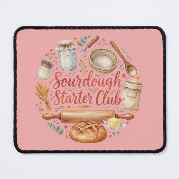 Item preview, Sourdough Starter Club designed and sold by Pixel-Lair.