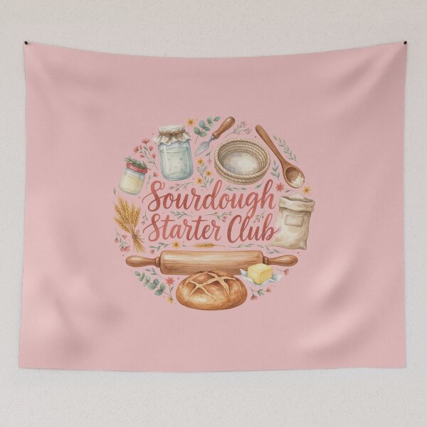 Item preview, Sourdough Starter Club designed and sold by Pixel-Lair.