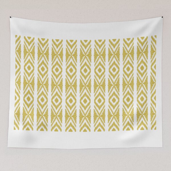Item preview, Ikat and Thai-inspired textile pattern designed and sold by Line-Aura.