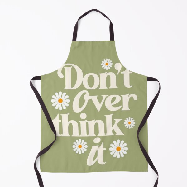 Item preview, Don't Overthink It Daisy Retro designed and sold by NNCollection.