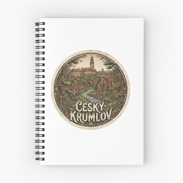 Item preview, Cesky Krumlov Medieval Castle Travel Sticker designed and sold by Imaginarium of Chaos falcon88 .
