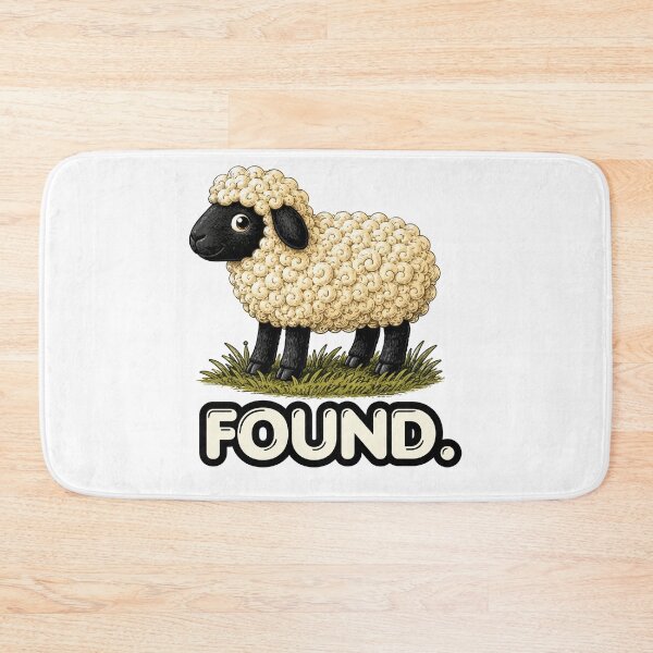 Item preview, Found Sheep Psalm 23 Christian Faith designed and sold by BornBorn.