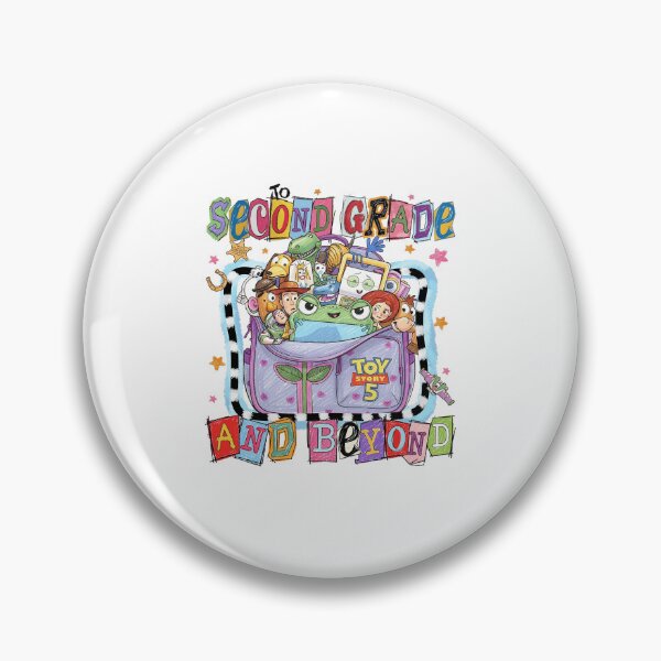 Item preview, To Second Grade And Beyond Toy Inspired Back To School Cartoon Design designed and sold by DarylPope.