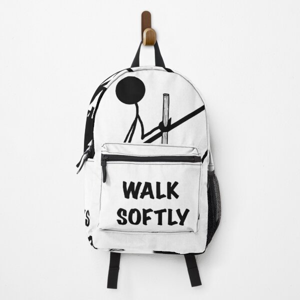 Item preview, Walk Softly and Be Feral With Sticks (Light tee Version) designed and sold by Feral Vibes.