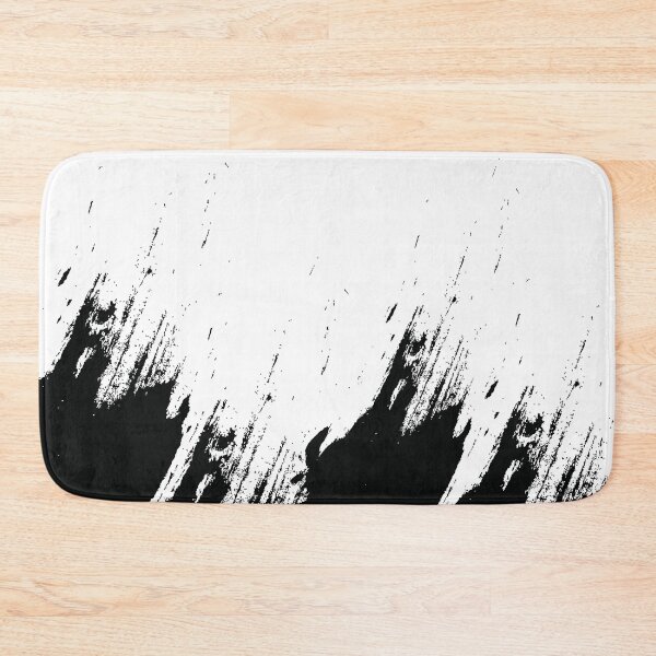 Item preview, Abstract Black and White Grunge Rain Texture designed and sold by BetweenForms.