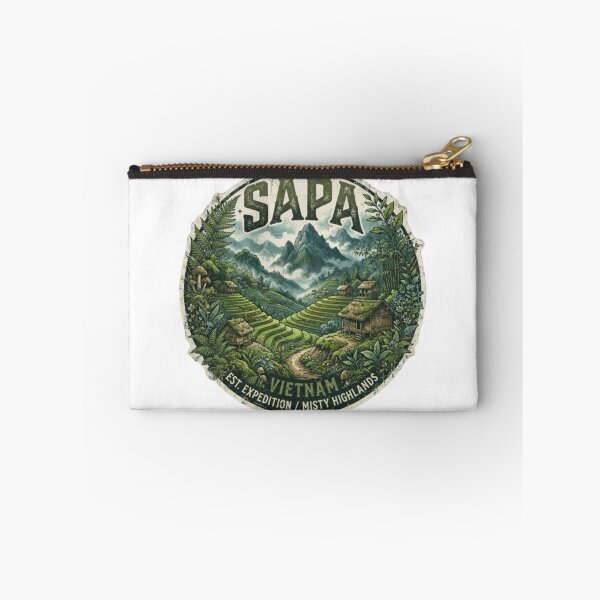 Item preview, Sapa Vietnam Mountain Rice Terrace Travel Sticker designed and sold by Imaginarium of Chaos falcon88 .