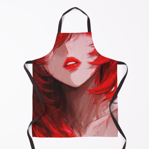 Item preview, Beautiful redhead girl in manga/anime style designed and sold by RAISC.