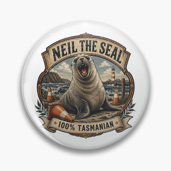 Item preview, Neil The Seal designed and sold by QliumoPery.