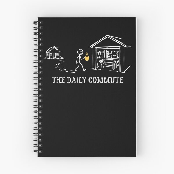 Item preview, The Daily Commute Funny Handyman woodworking  designed and sold by studio-ssaam.
