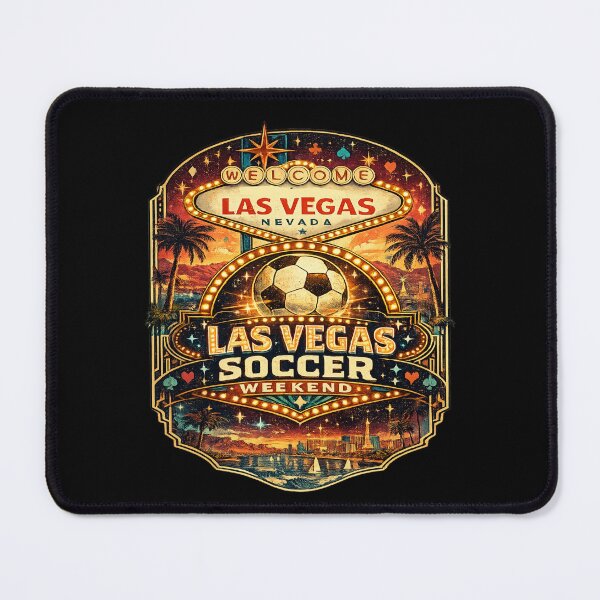 Item preview, Las Vegas Soccer Weekend Retro Travel Shirt | Vintage Las Vegas Football Fan Design | Neon Strip Match Day Gift designed and sold by Globalcitytees.