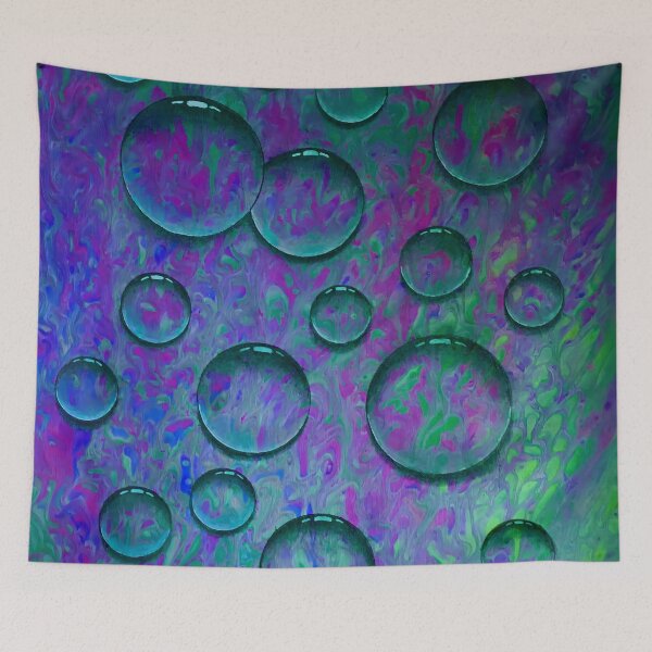 Item preview, Water drops blue  designed and sold by Fred  Terpe.